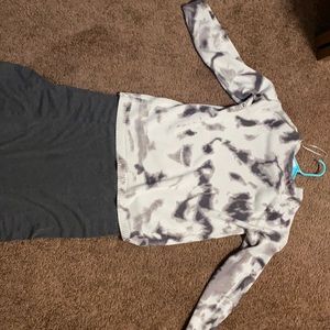 Skirt with a sweater